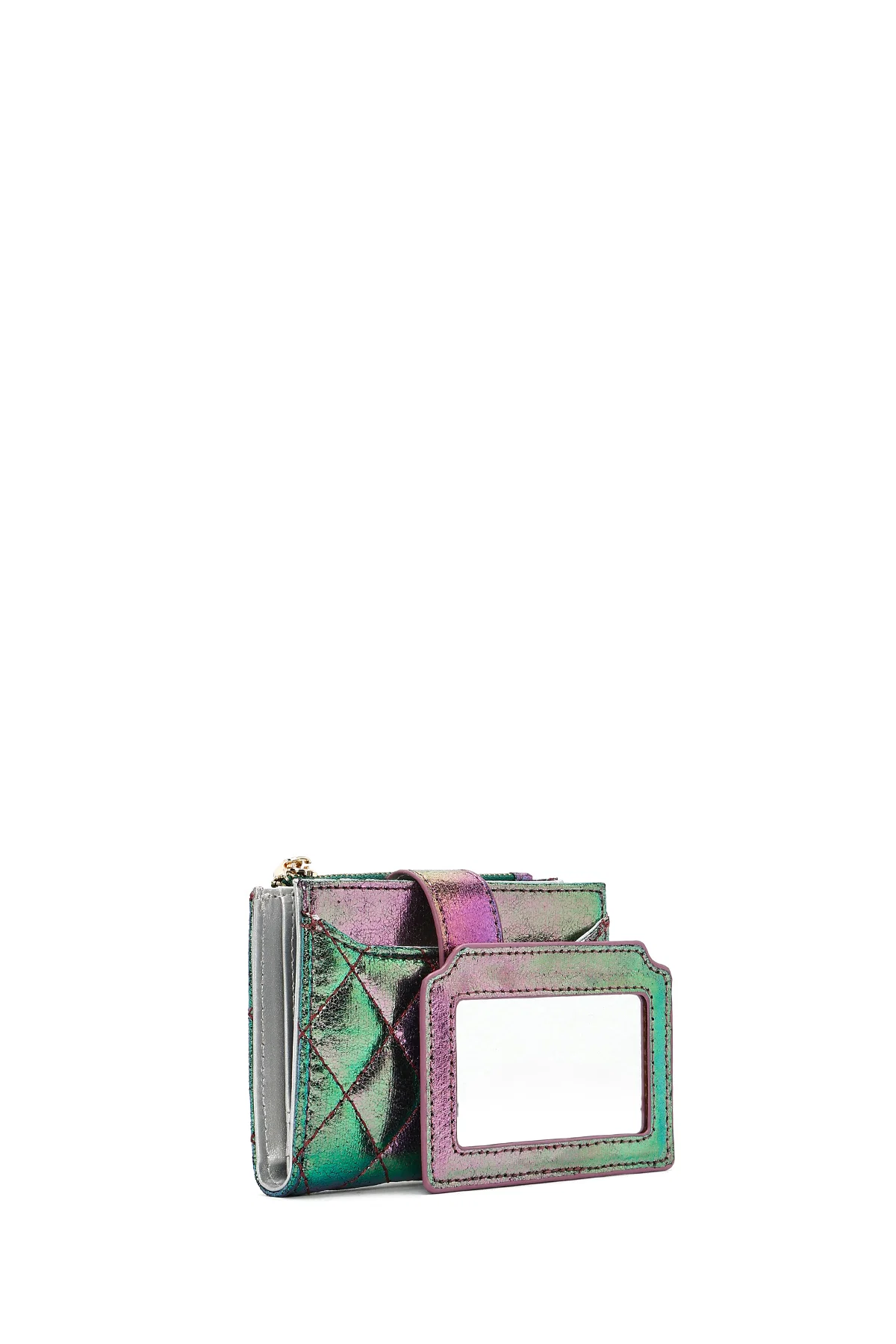 Kadın Pembe Baskılı Cüzdan - Image 7