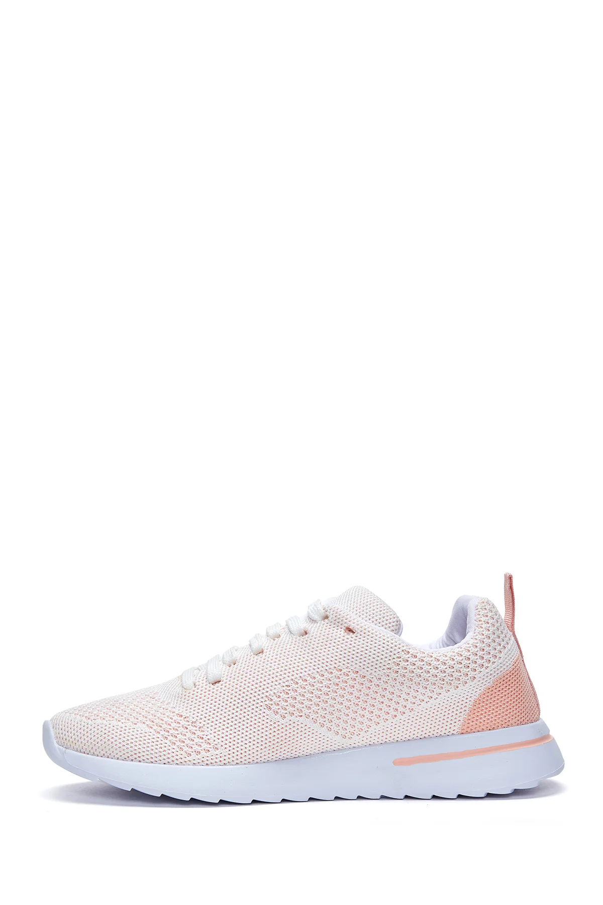 Kadın Pembe Bez Sneaker - Image 2