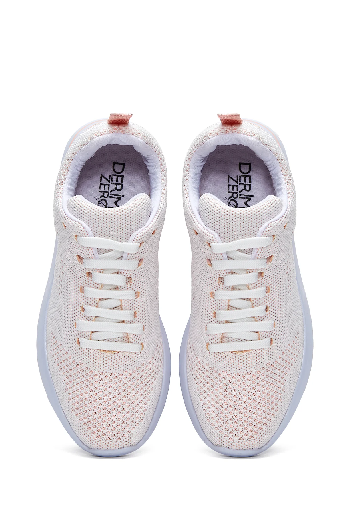 Kadın Pembe Bez Sneaker - Image 6