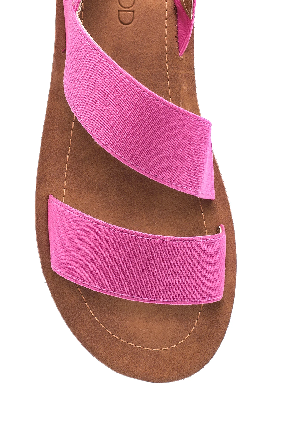 Kadın Pembe Casual Düz Sandalet - Image 5