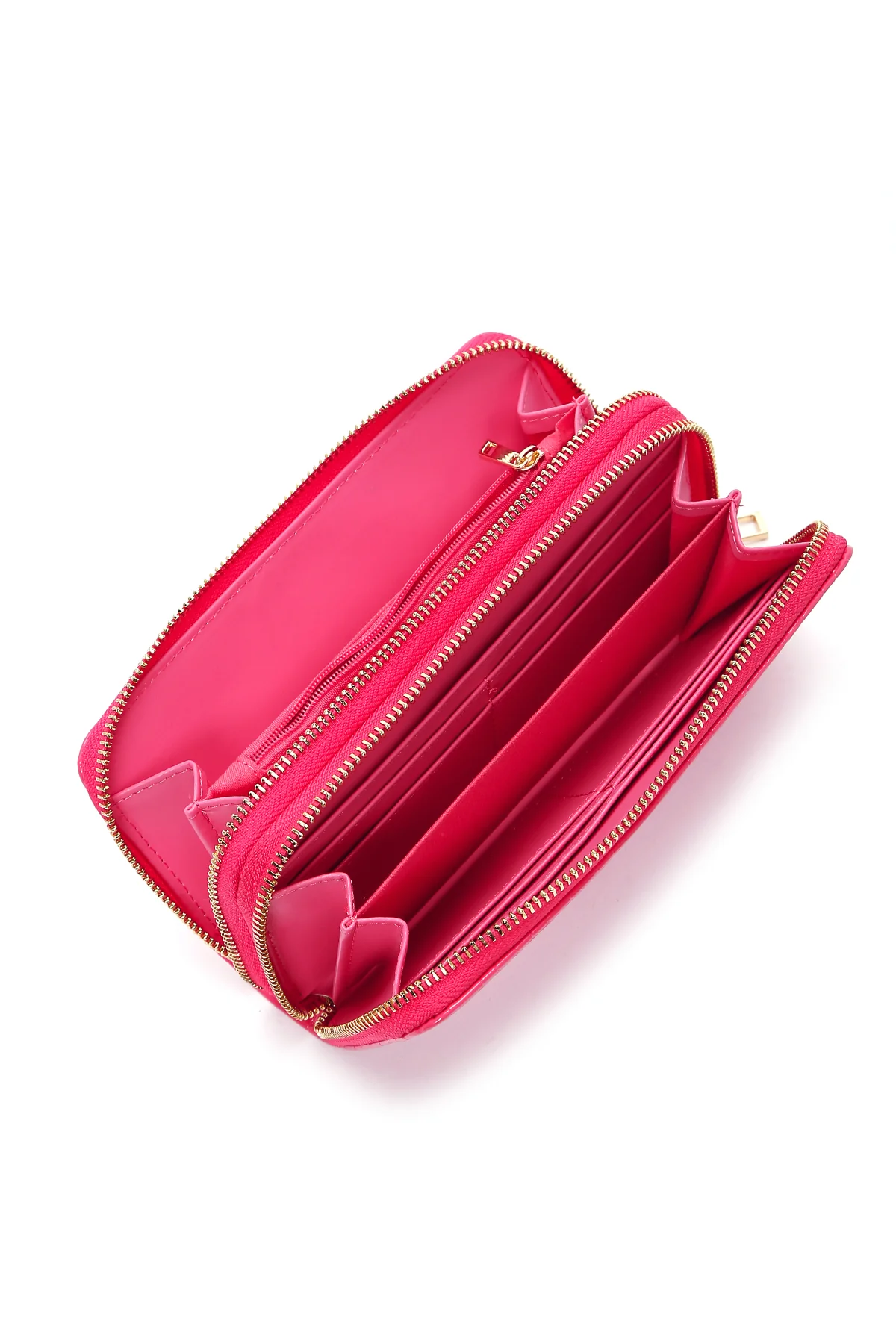 Kadın Pembe Kroko Cüzdan - Image 6