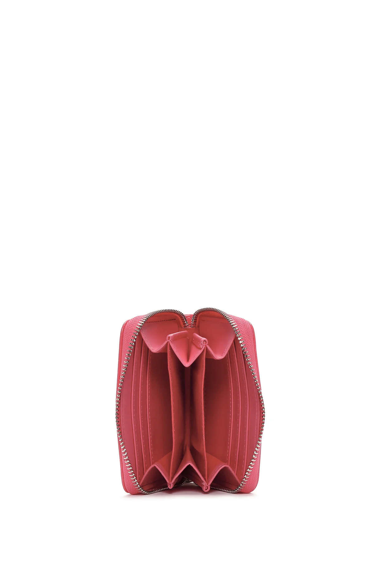 Kadın Pembe Kroko Desenli Kartlık - Image 5