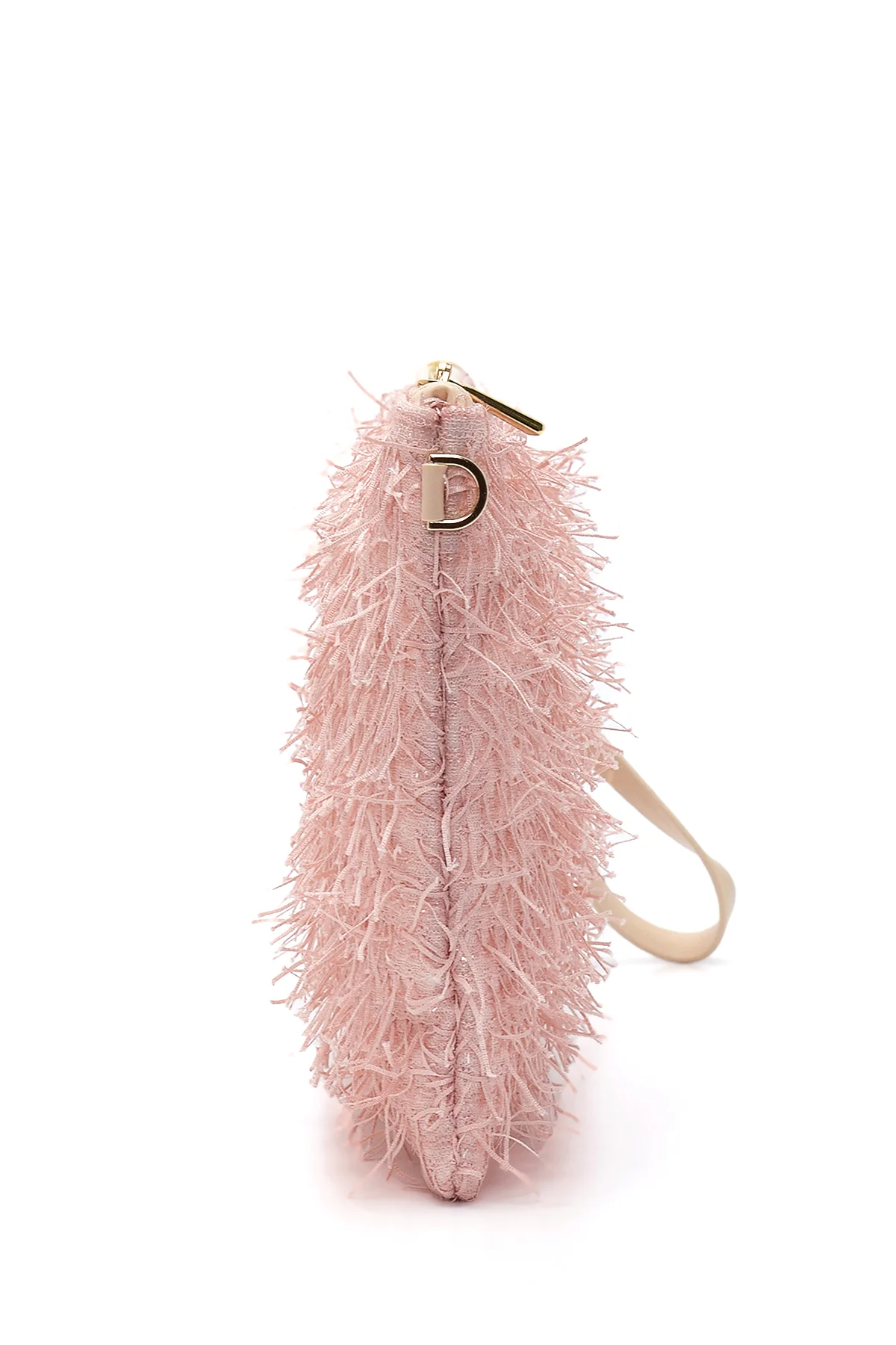 Kadın Pembe Kumaş Portföy - Image 3