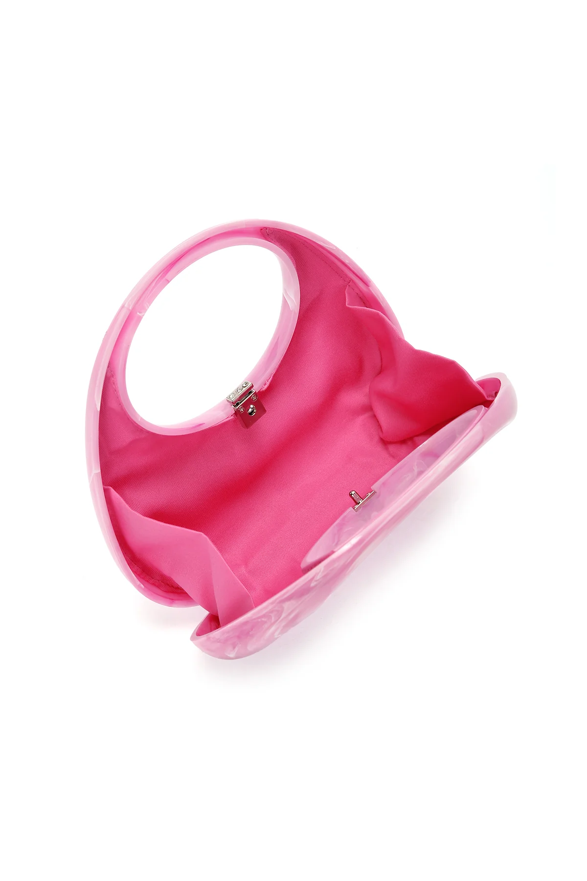 Kadın Pembe Kutu El Çantası - Image 5