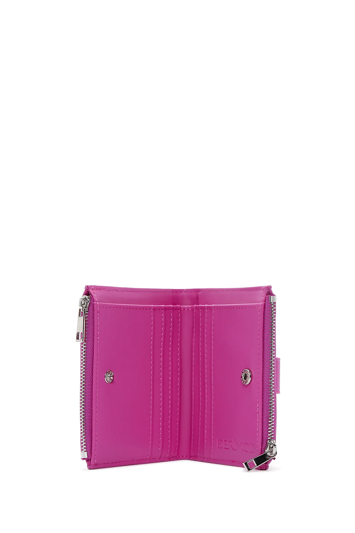 Kadın Pembe Örgü Cüzdan - Image 5