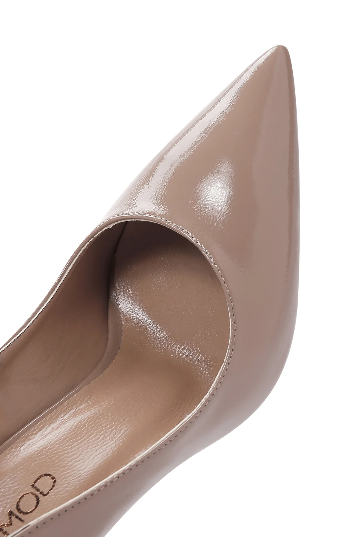 Kadın Pembe Rugan Deri Stiletto - Image 10