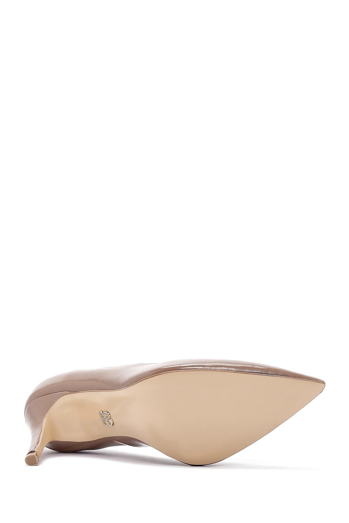 Kadın Pembe Rugan Deri Stiletto - Image 5