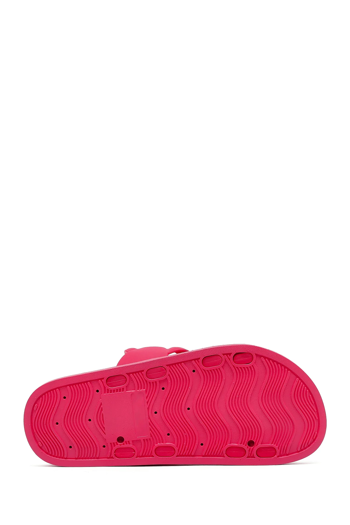 Kadın Pembe Simli Jelly Terlik - Image 4