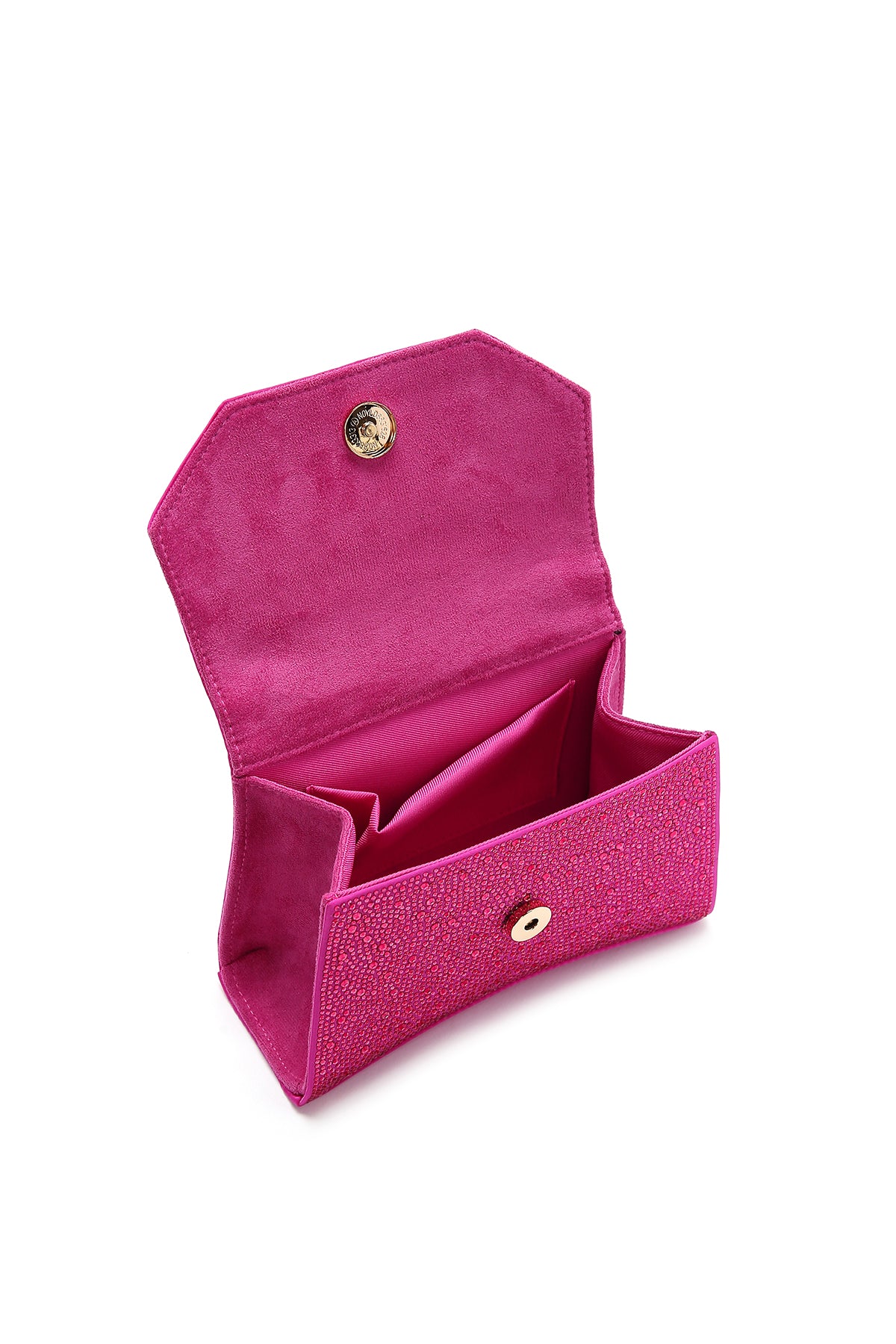 Kadın Pembe Taşlı El Çantası - Image 7
