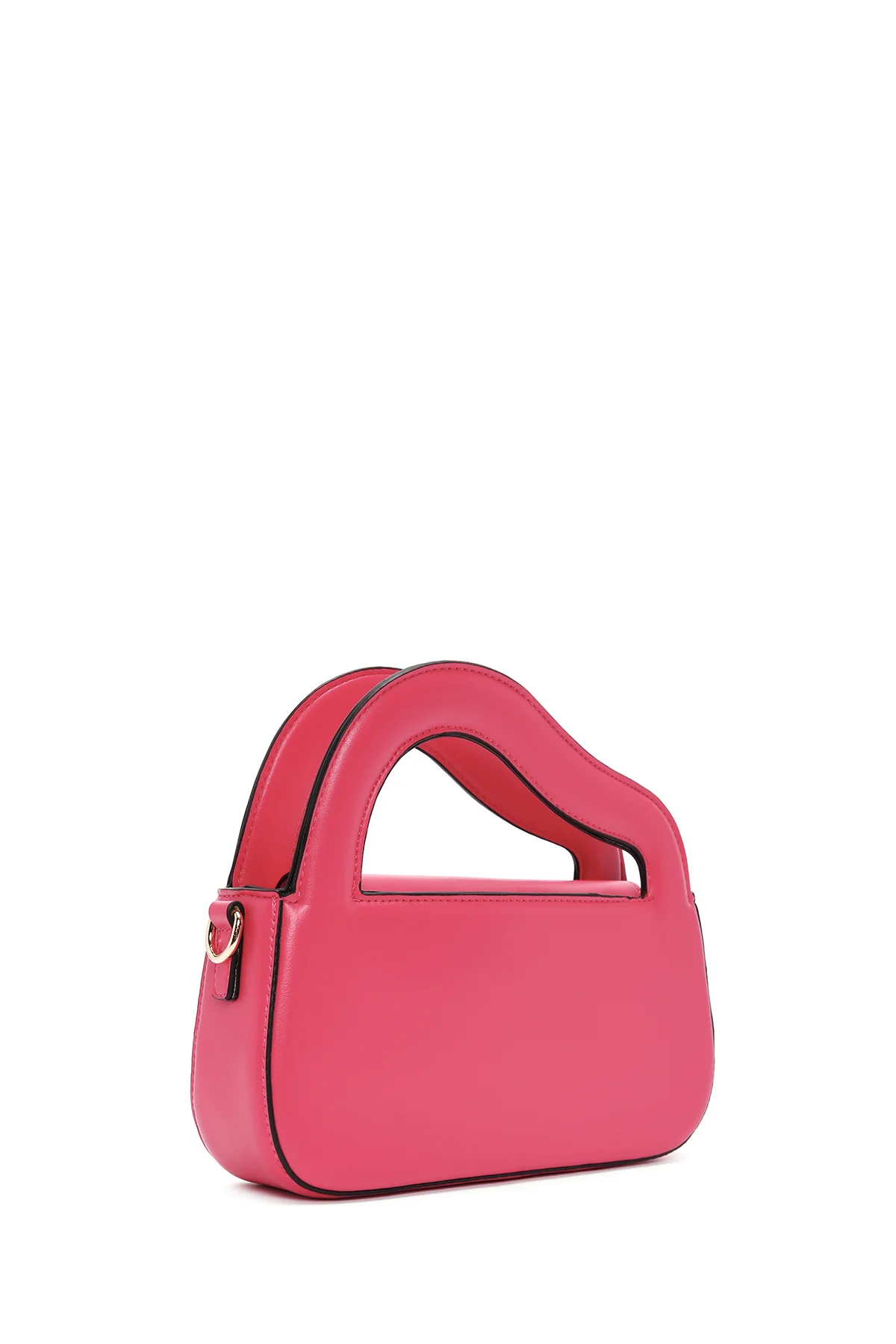 Kadın Pembe Uzun Askılı Çapraz Çanta - Image 5