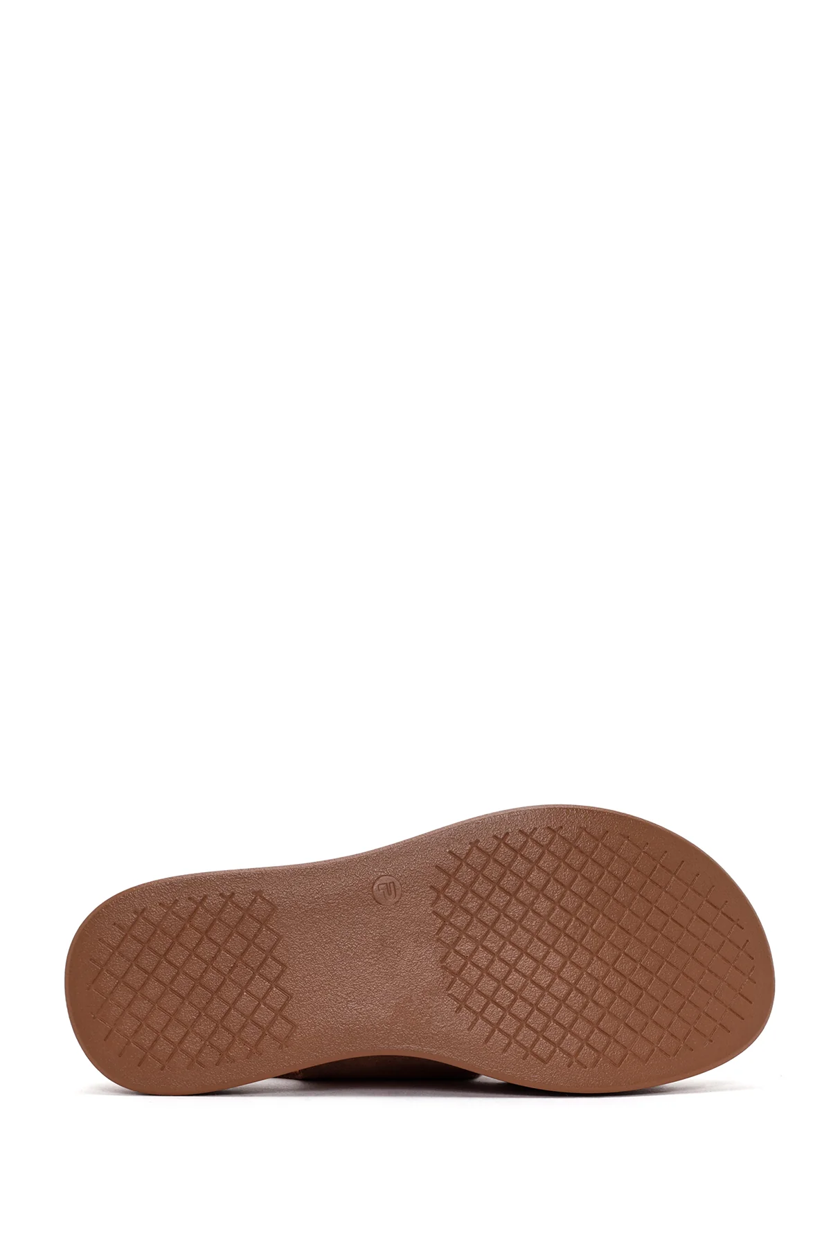 Kadın Pudra Deri Comfort Sandalet - Image 4
