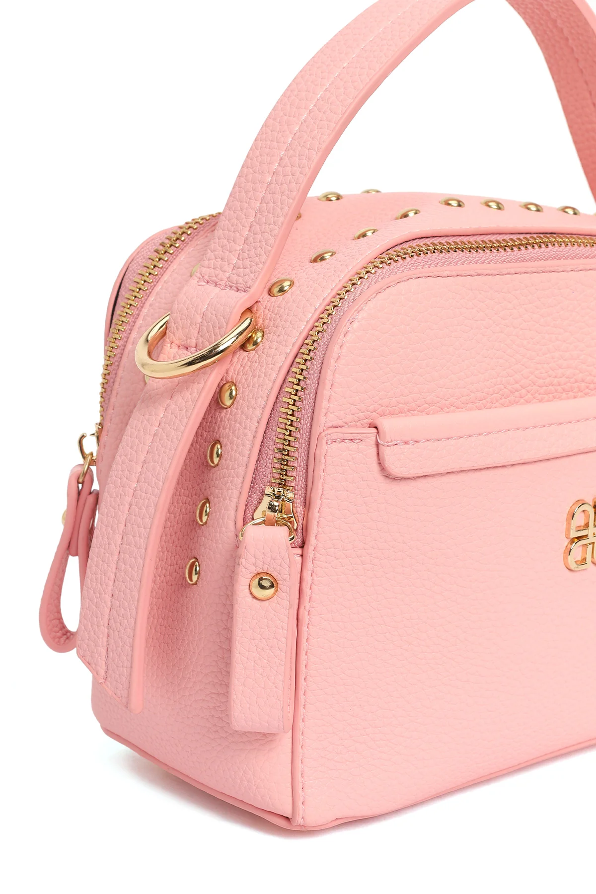 Kadın Pudra Zımbalı Çapraz Çanta - Image 8
