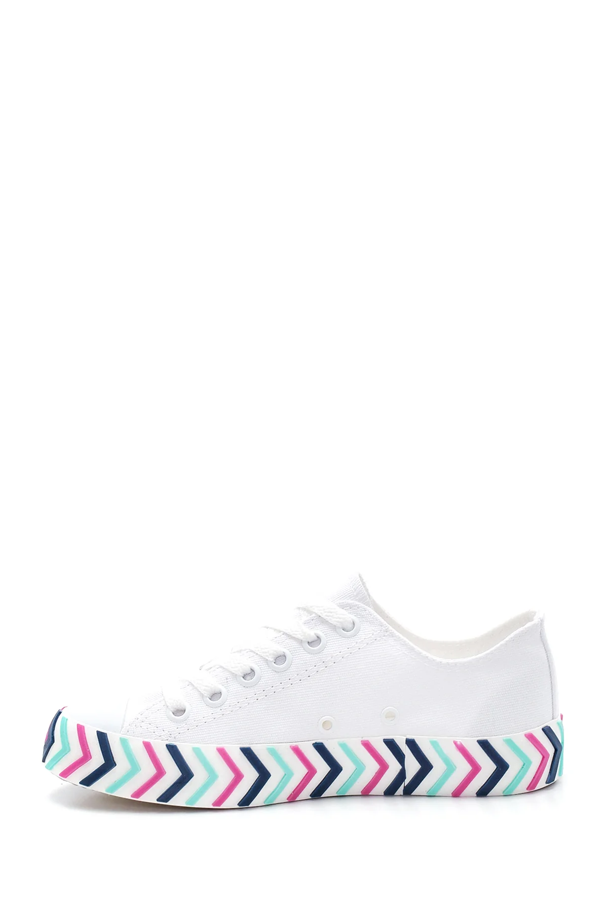 Kadın Renkli Tabanlı Sneaker - Image 2