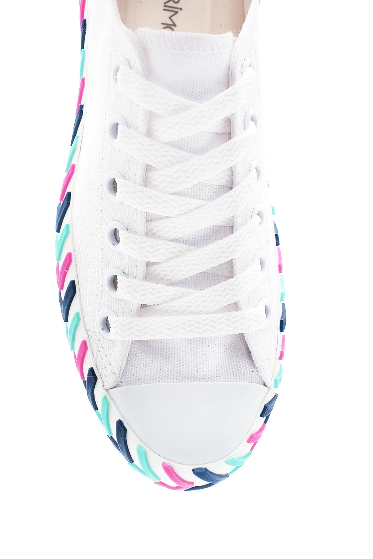 Kadın Renkli Tabanlı Sneaker - Image 6