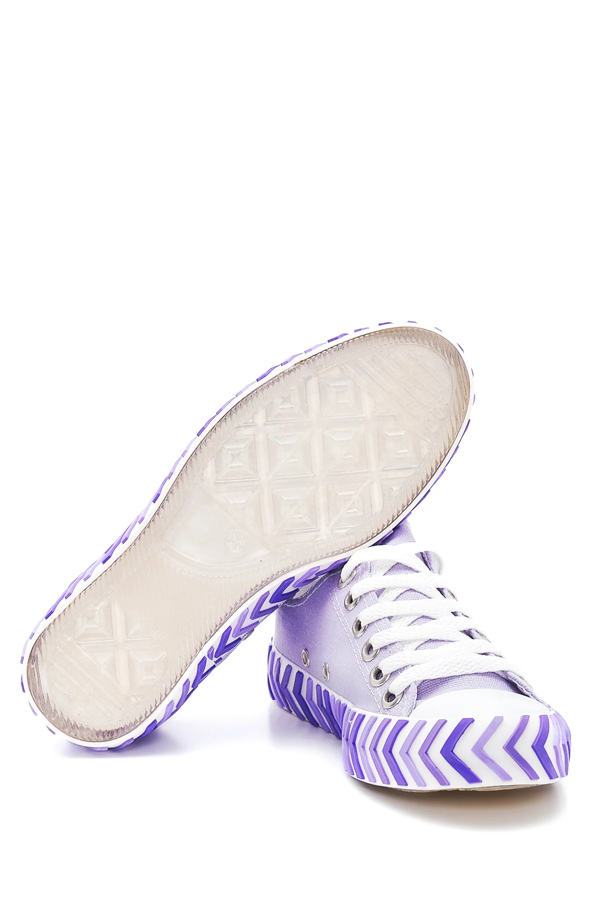 Kadın Renkli Tabanlı Sneaker - Image 4