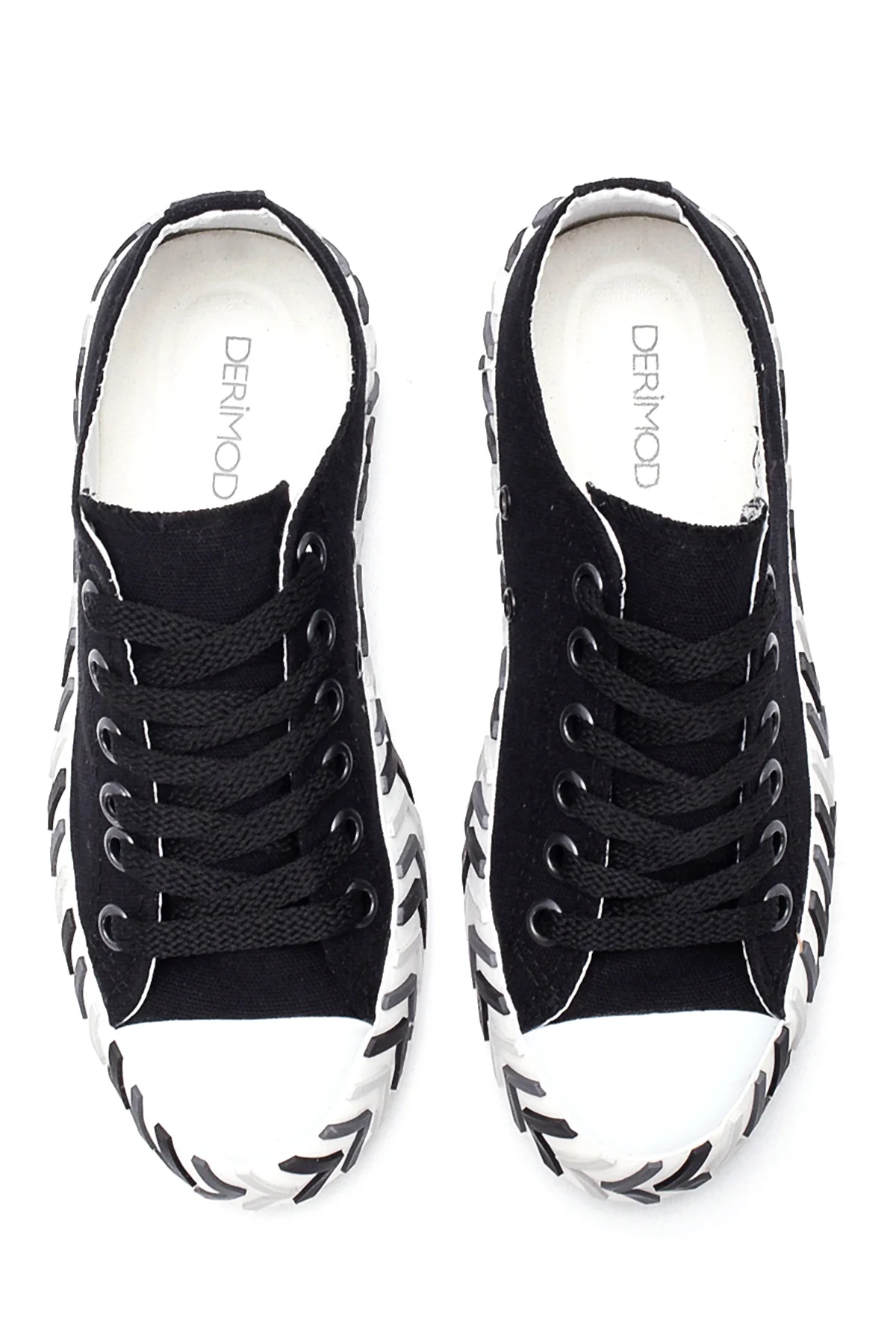 Kadın Renkli Tabanlı Sneaker - Image 7