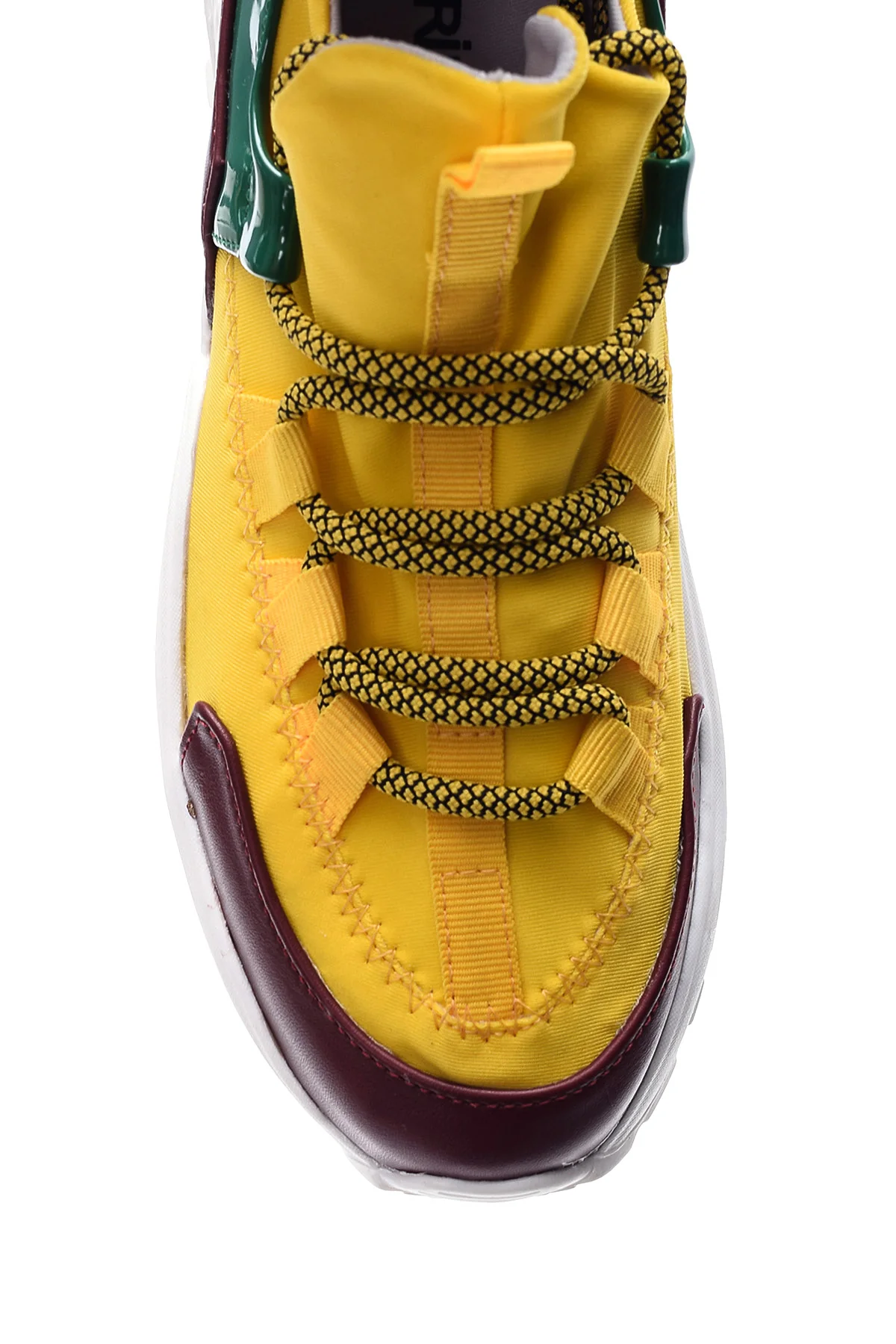 Kadın Rugan Detaylı Sneaker - Image 6