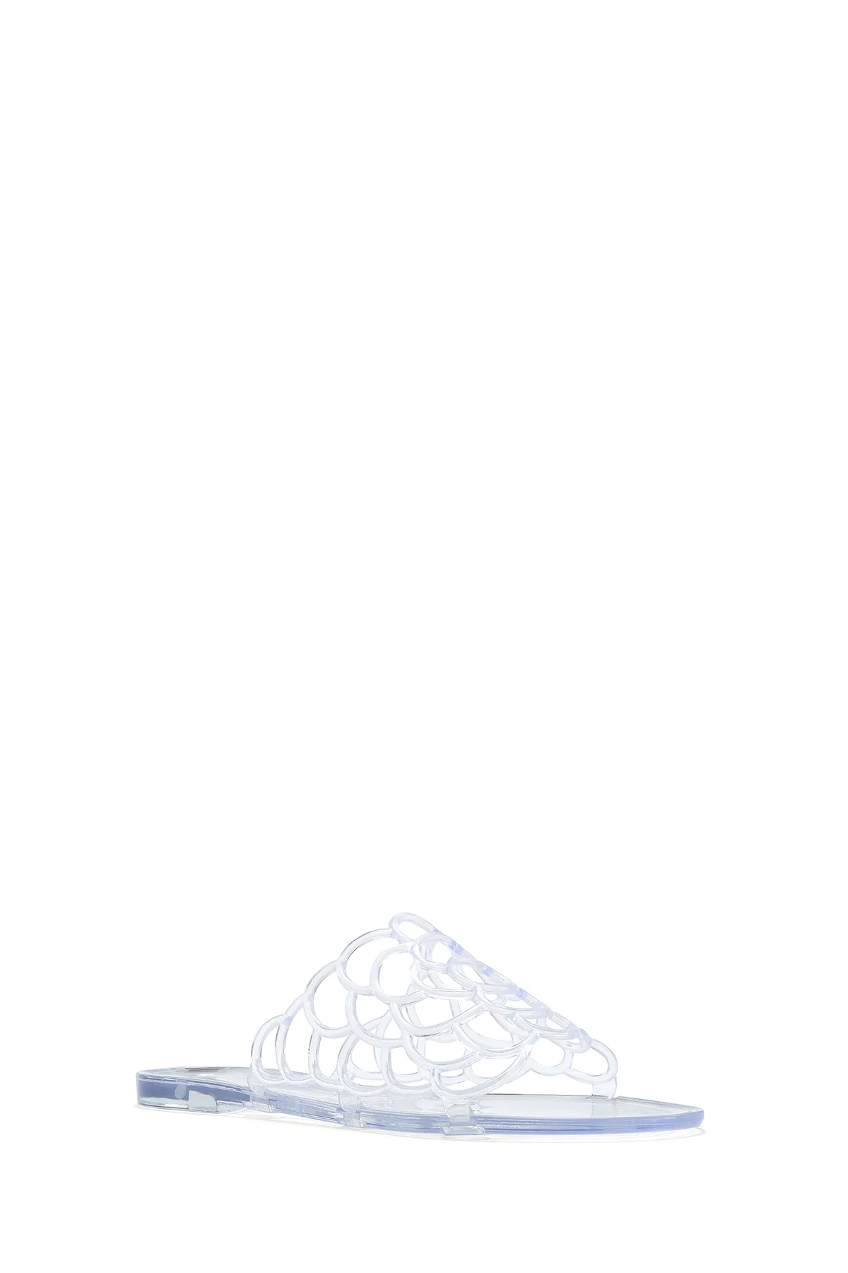 Kadın Şeffaf Desenli Jelly Terlik - Image 6