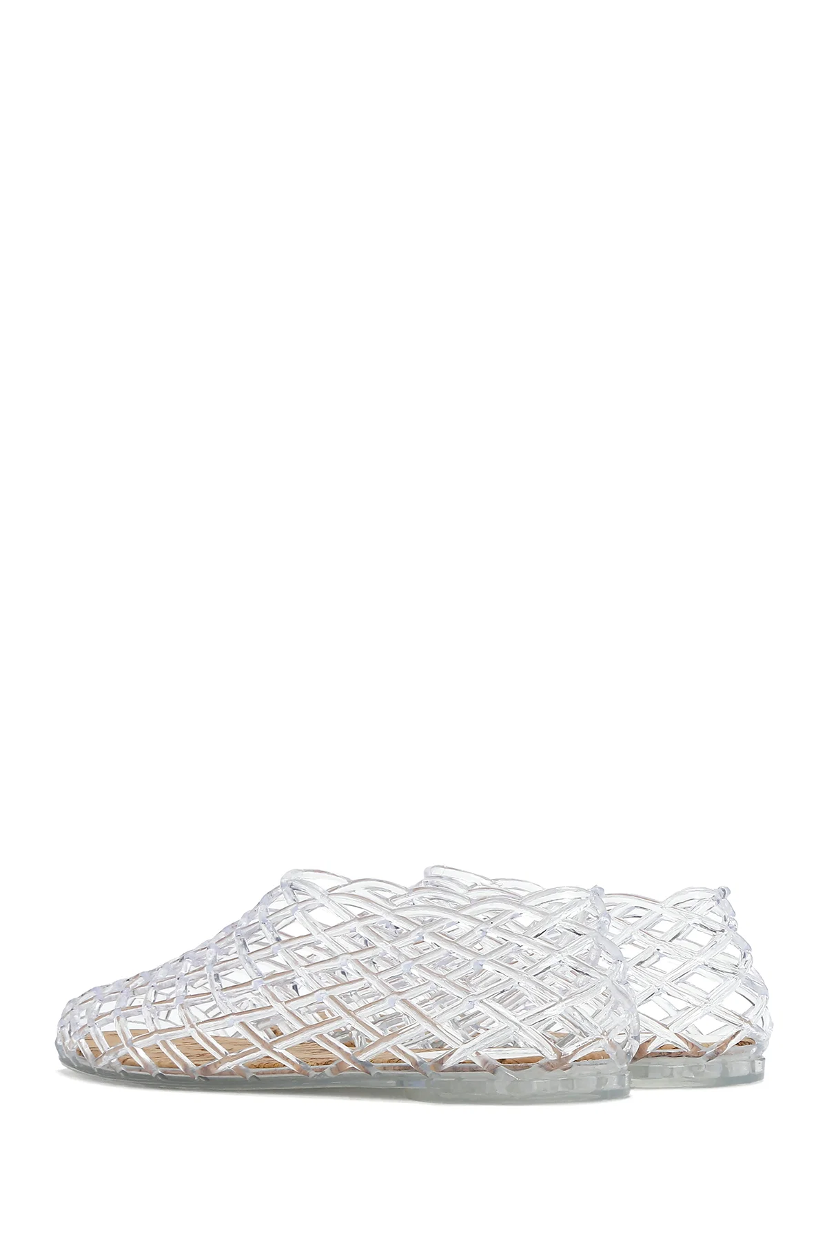 Kadın Şeffaf Jelly Babet - Image 5