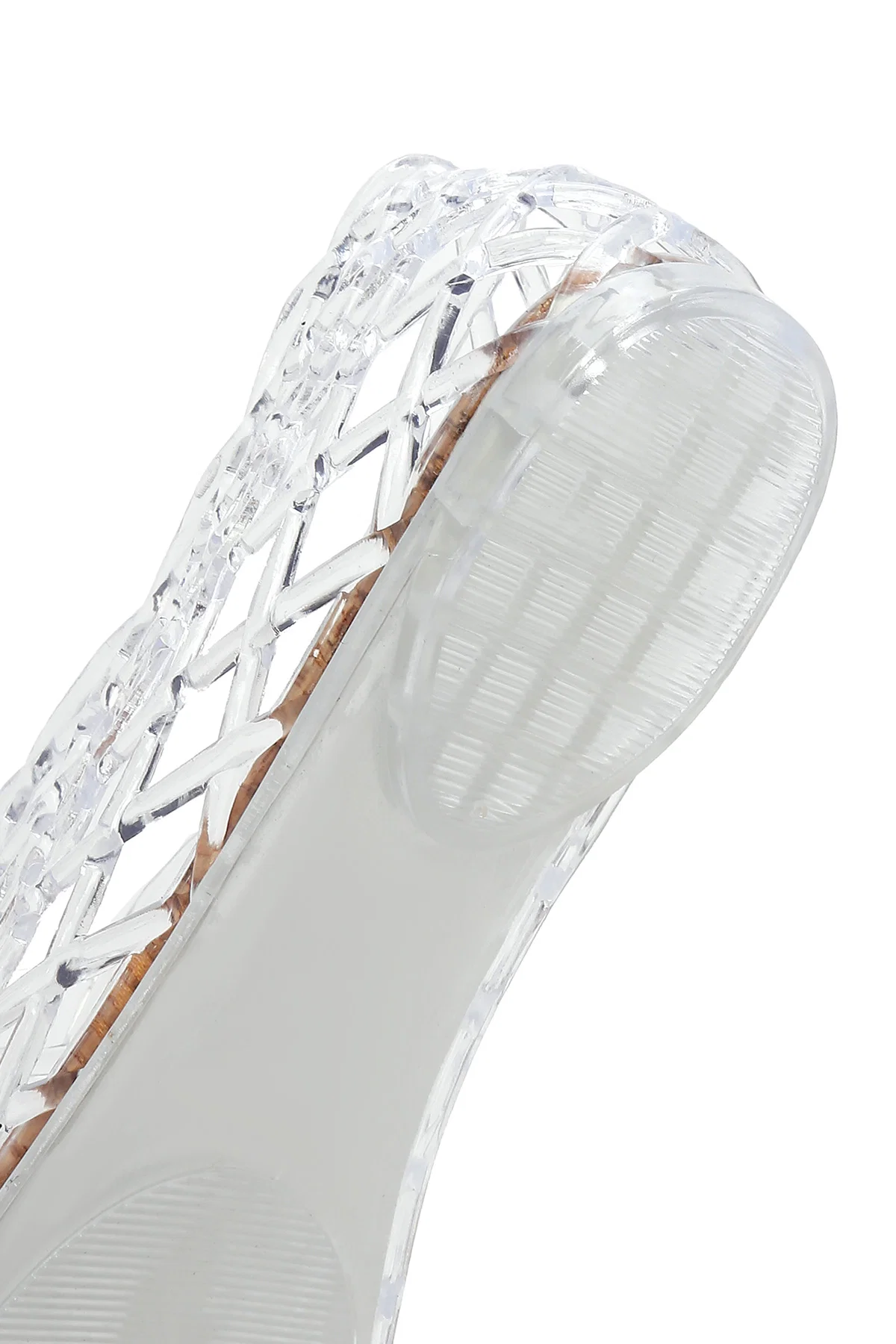 Kadın Şeffaf Jelly Babet - Image 9