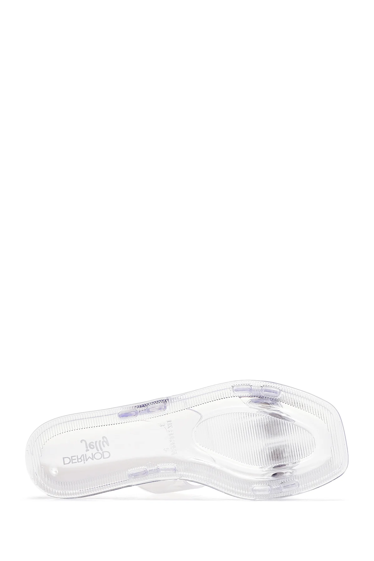 Kadın Şeffaf Jelly Taşlı Terlik - Image 4