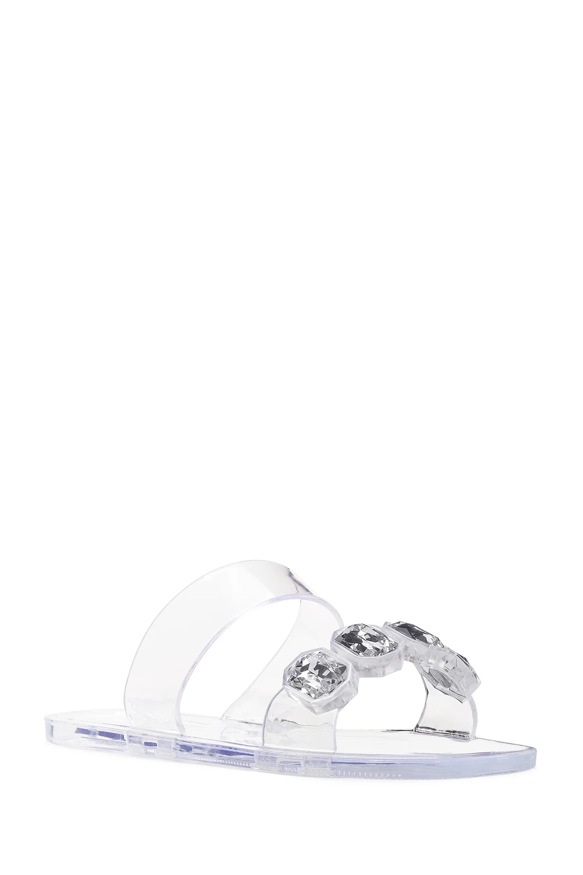 Kadın Şeffaf Jelly Taşlı Terlik - Image 7