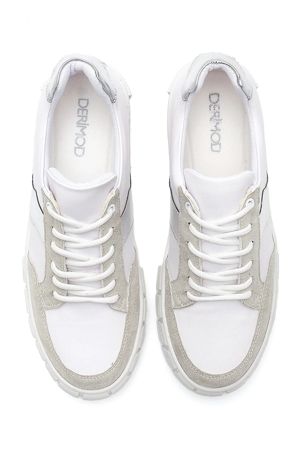 Kadın Şerit Detaylı Sneaker - Image 6