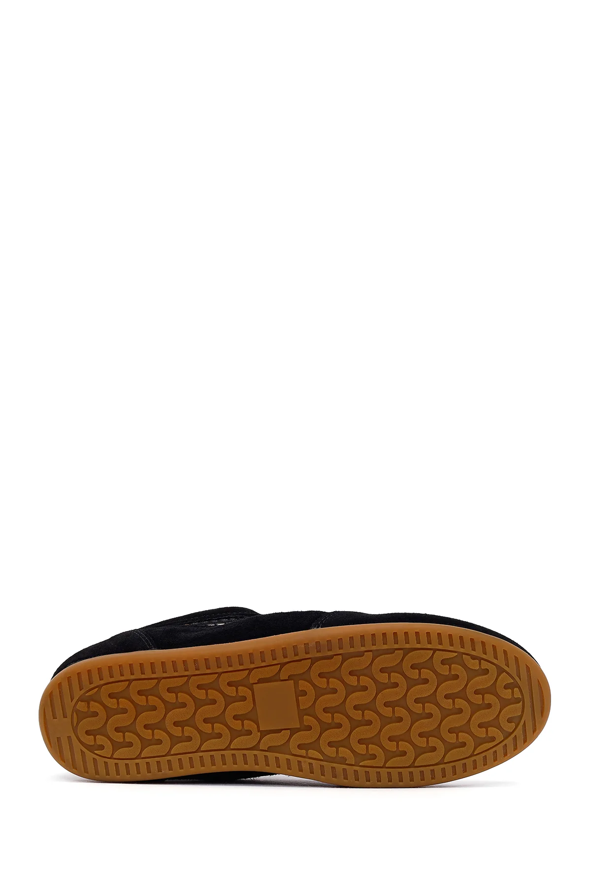 Kadın Siyah Bağcıklı Fileli Deri Sneaker - Image 5