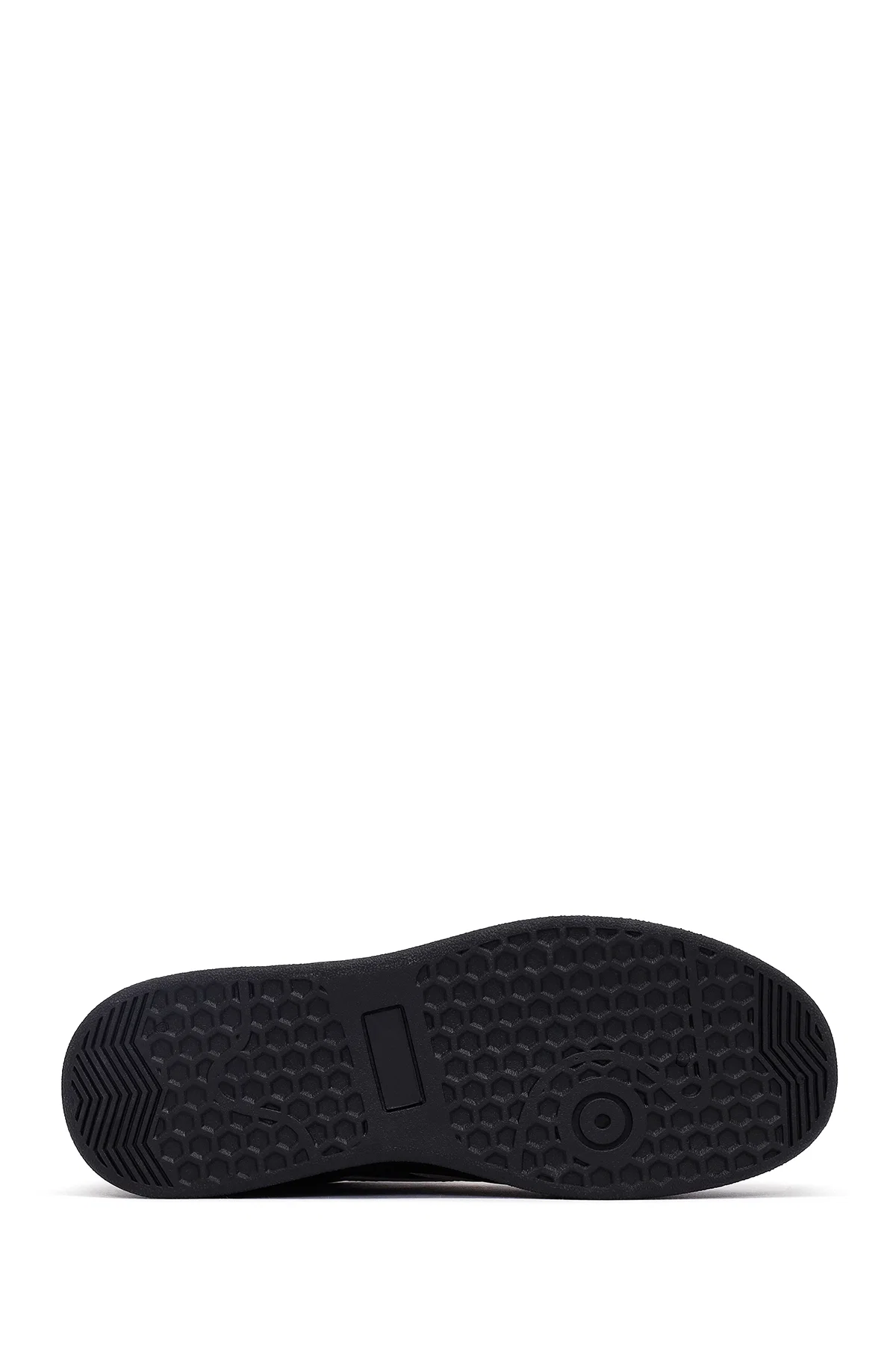Kadın Siyah Bağcıklı Kalın Tabanlı Sneaker - Image 4