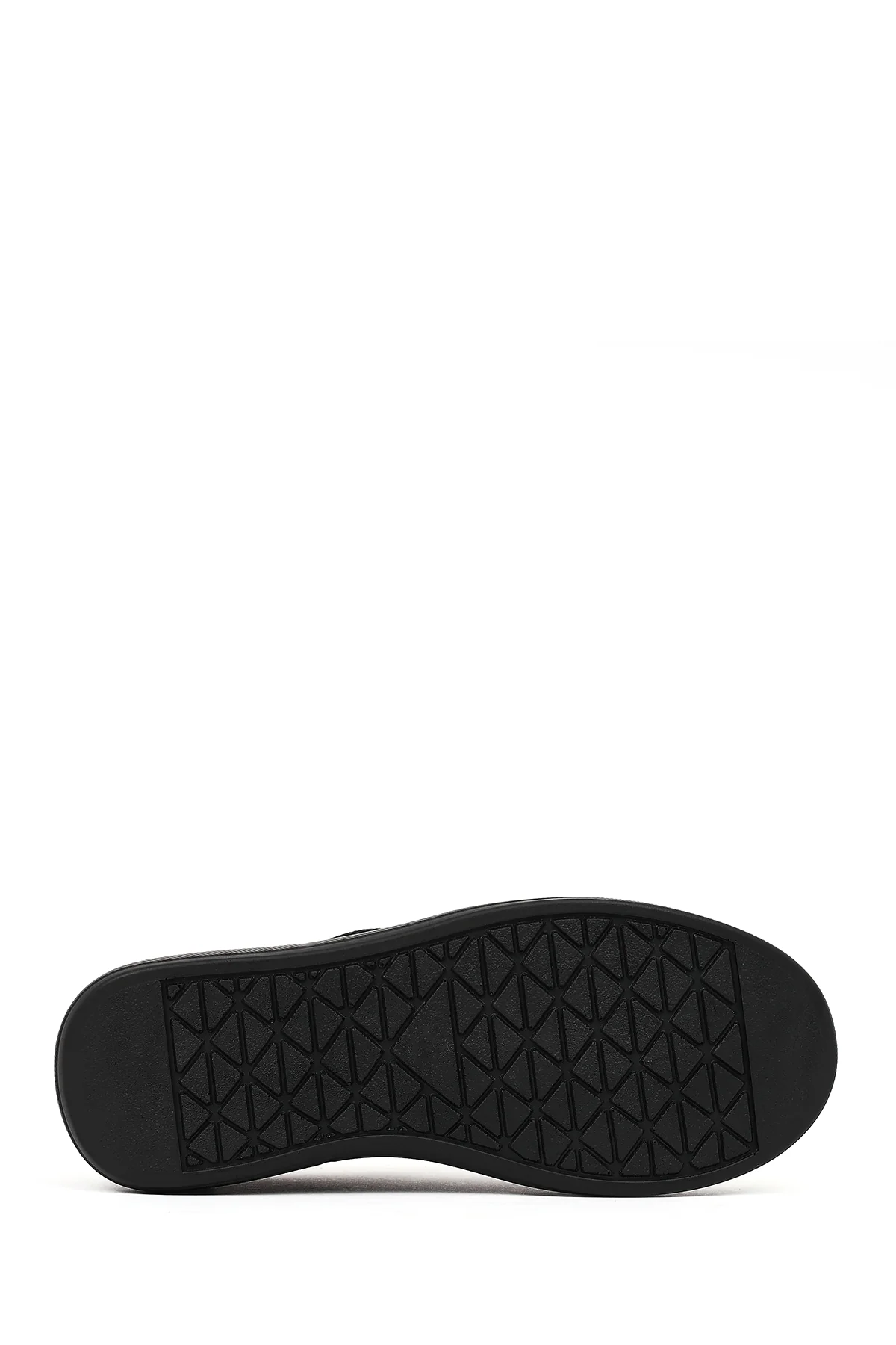 Kadın Siyah Bağcıklı Kalın Tabanlı Sneaker - Image 5