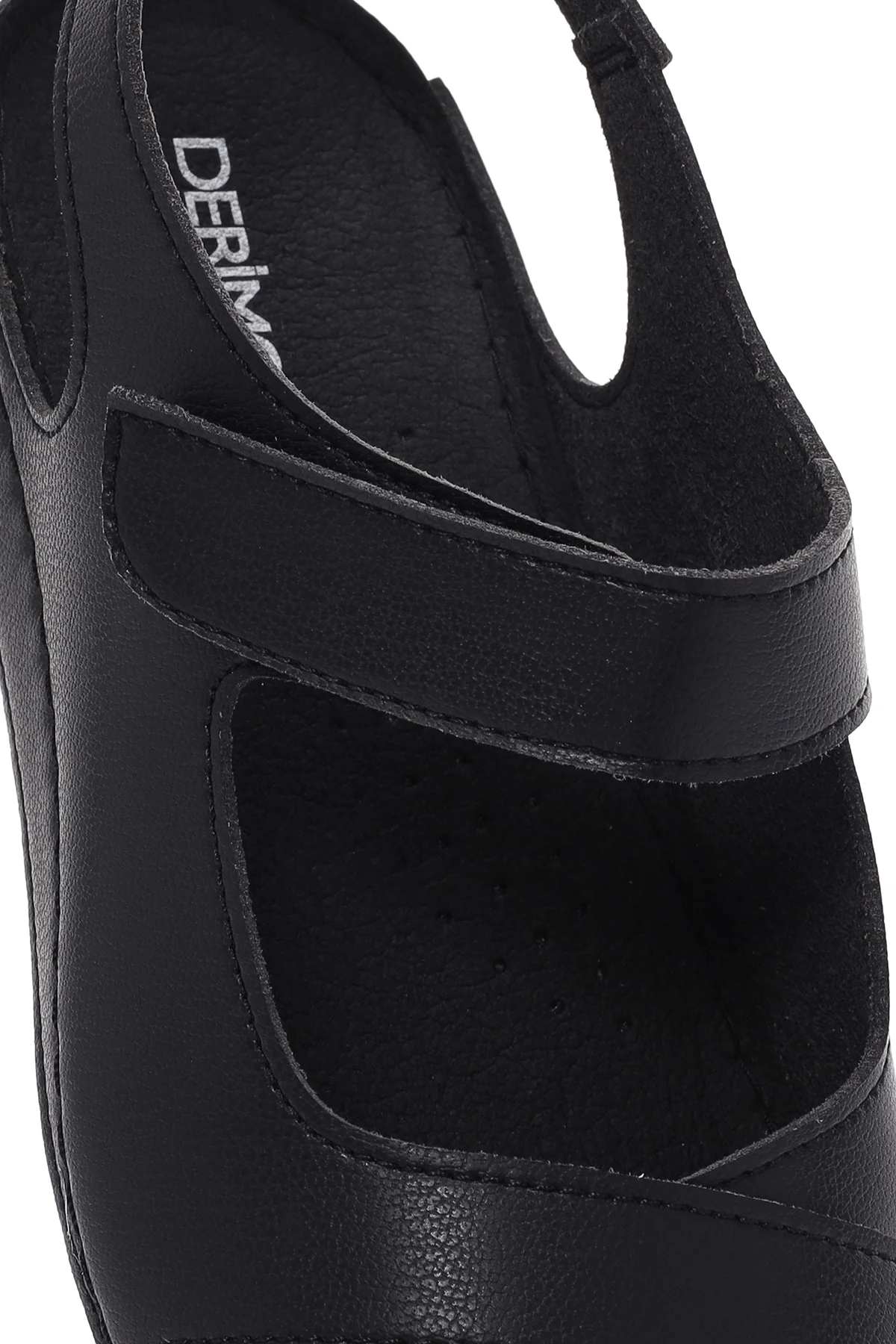 Kadın Siyah Bantlı Comfort Sandalet - Image 10