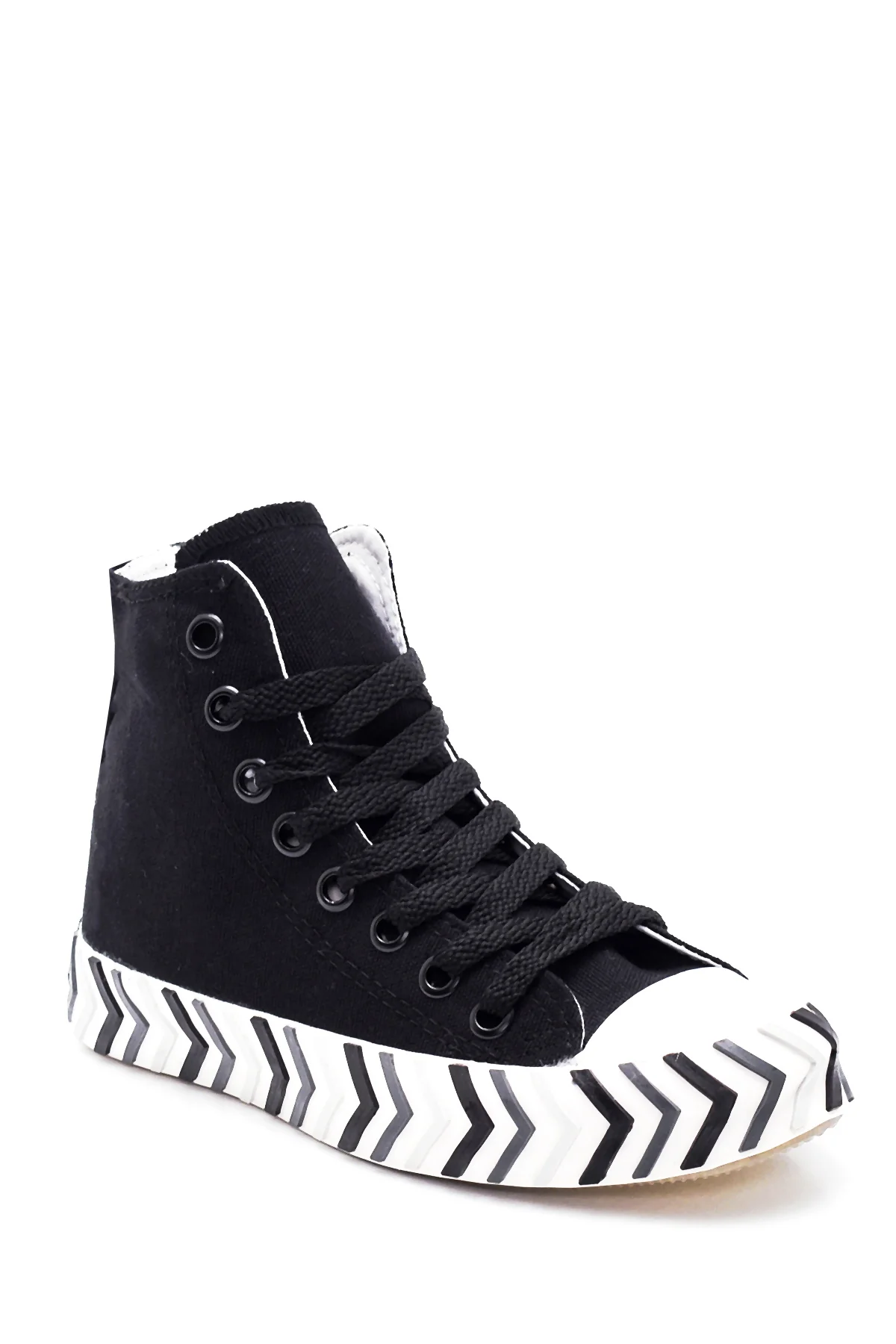 Kadın Siyah Bilekli Sneaker - Image 3