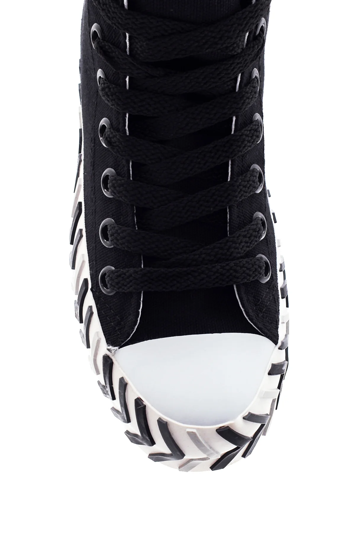 Kadın Siyah Bilekli Sneaker - Image 6