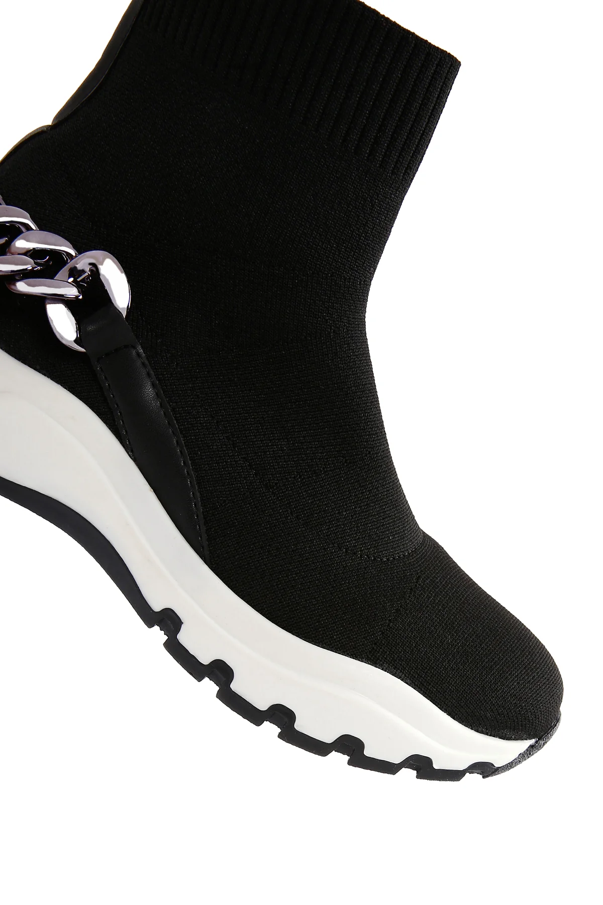 Kadın Siyah Bilekli Sneaker - Image 9