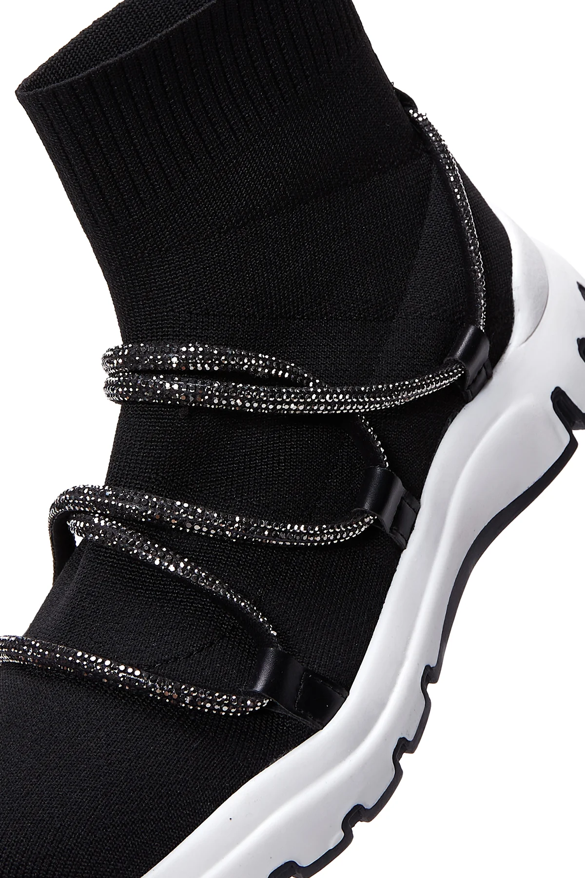 Kadın Siyah Bilekli Sneaker - Image 8