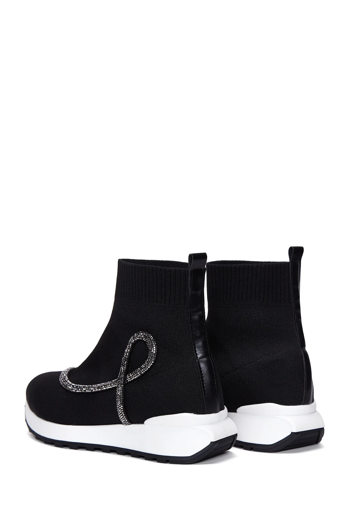Kadın Siyah Bilekli Sneaker - Image 5