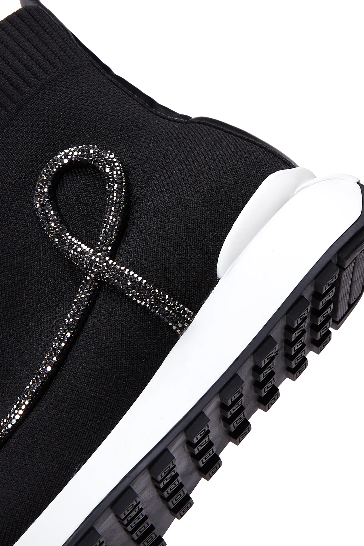 Kadın Siyah Bilekli Sneaker - Image 8