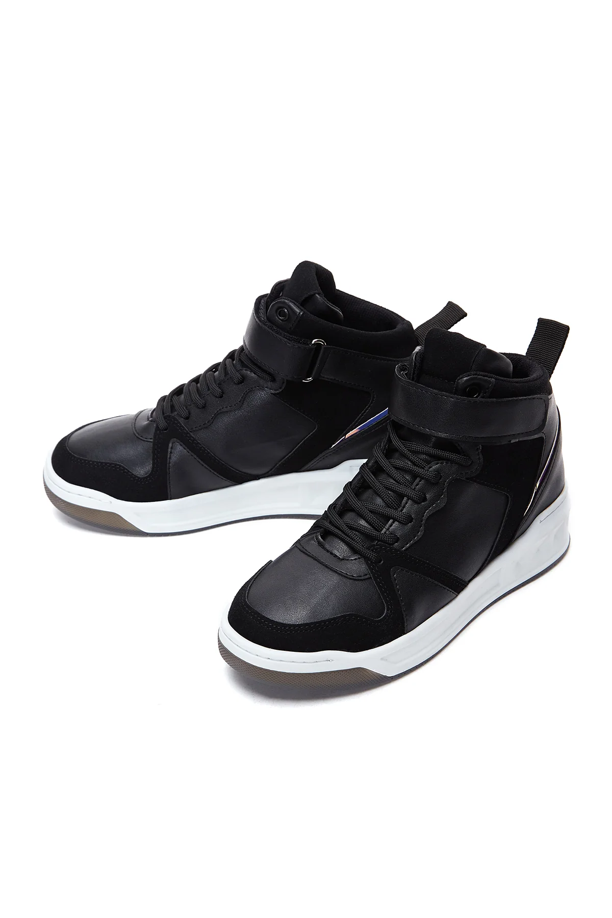 Kadın Siyah Bilekli Sneaker - Image 6
