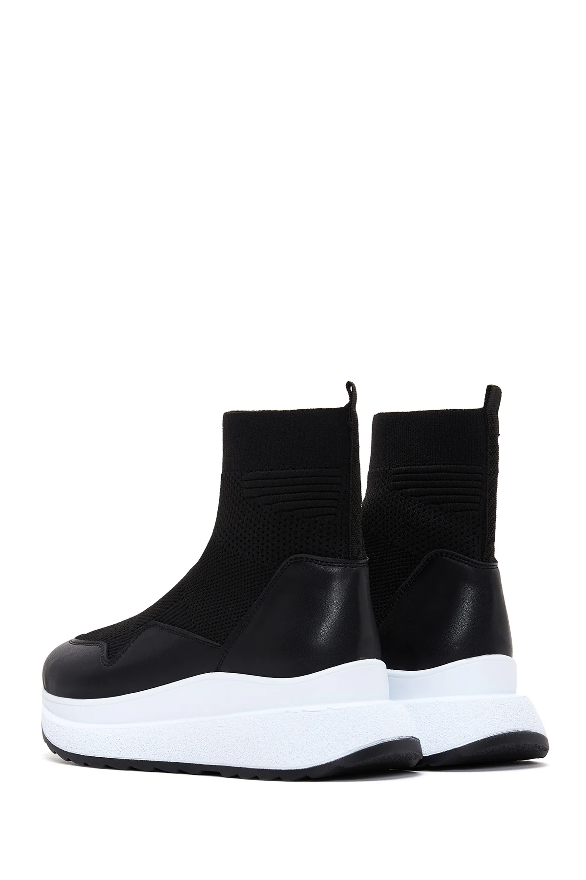 Kadın Siyah Bilekli Sneaker - Image 5