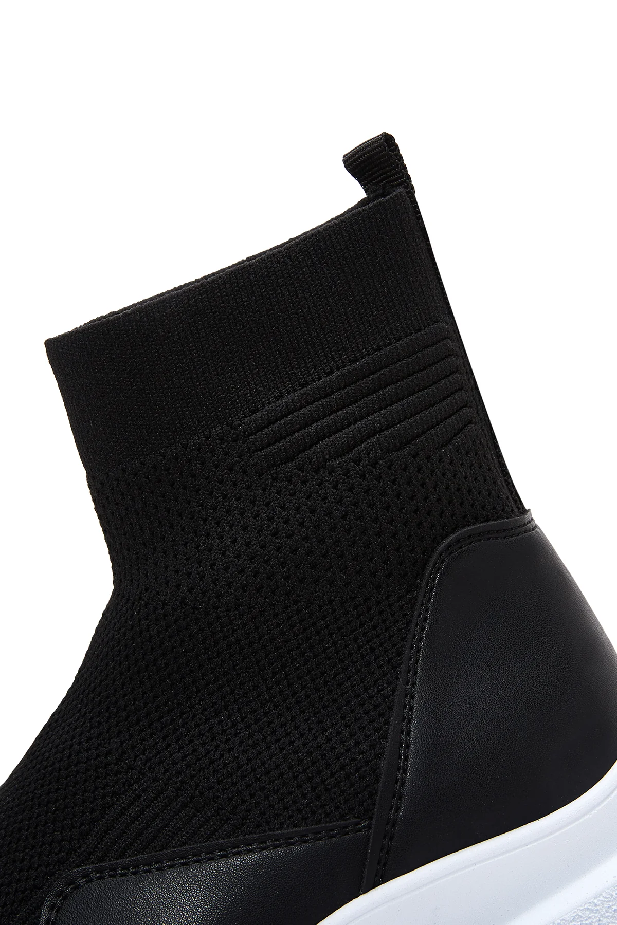 Kadın Siyah Bilekli Sneaker - Image 7