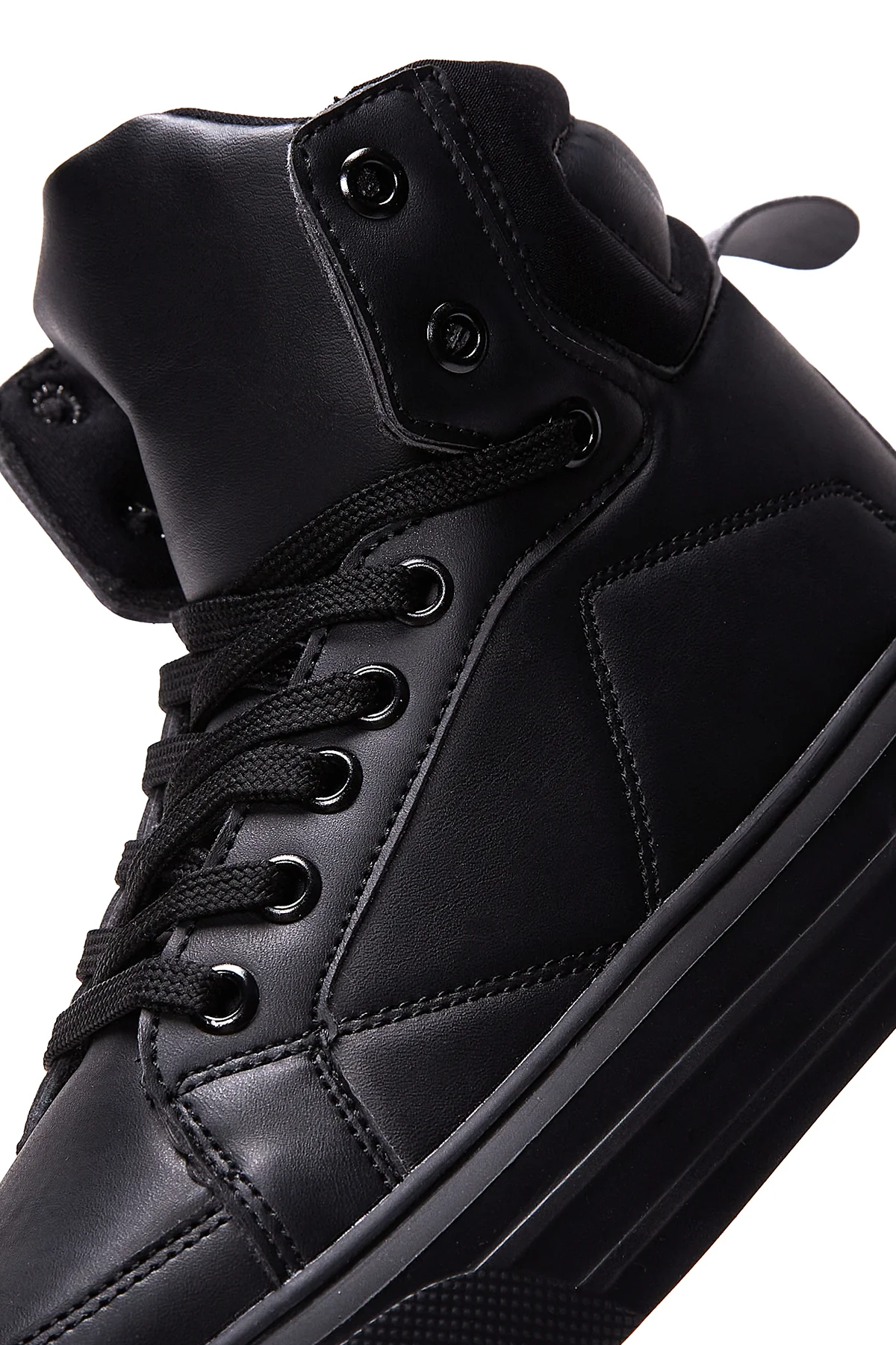 Kadın Siyah Bilekli Sneaker - Image 8