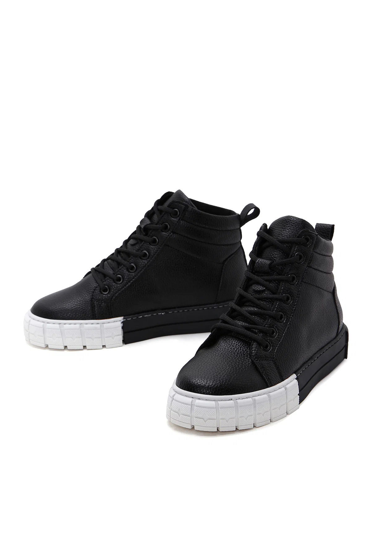 Kadın Siyah Bilekli Sneaker - Image 6