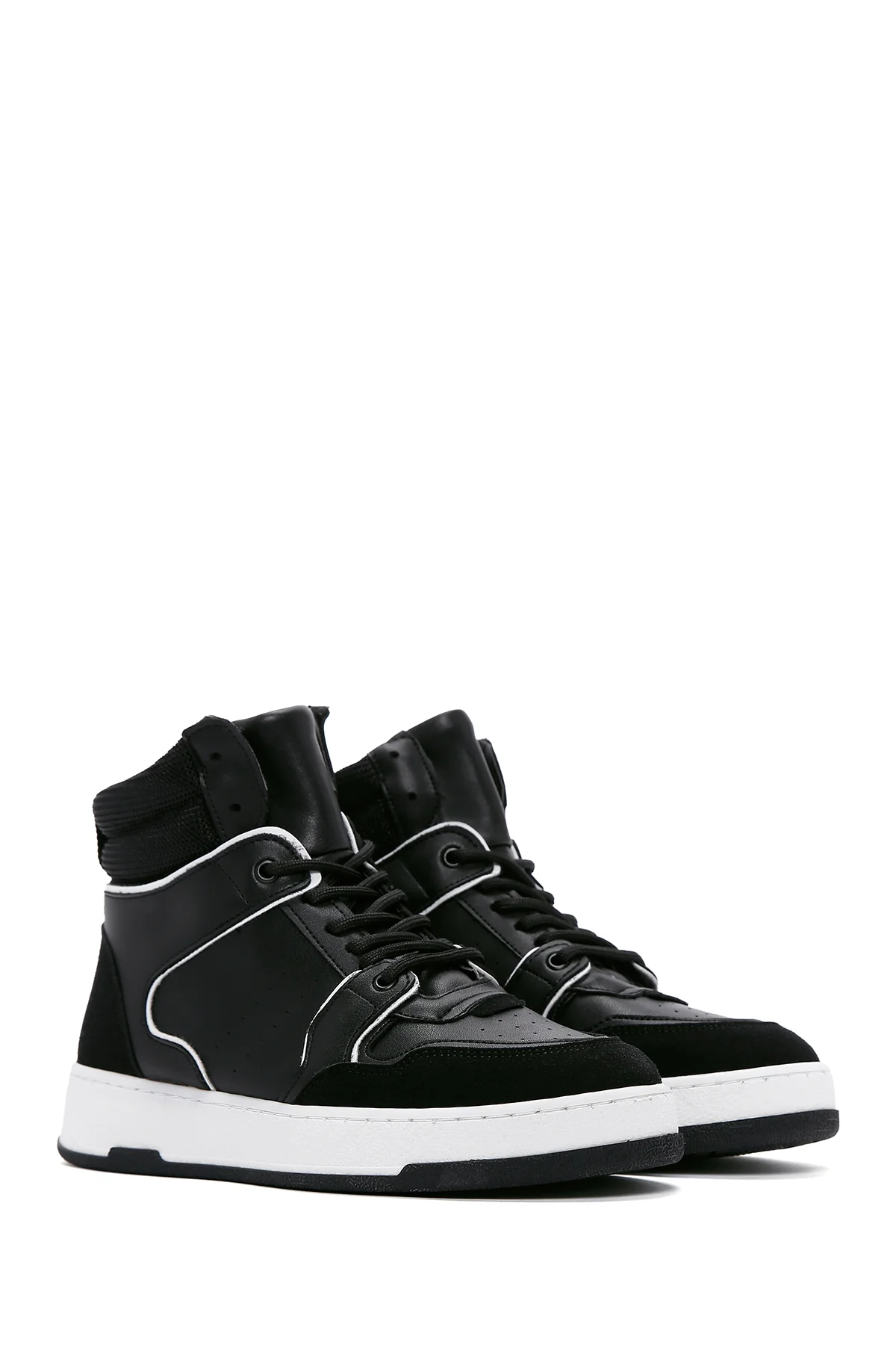 Kadın Siyah Bilekli Sneaker - Image 3