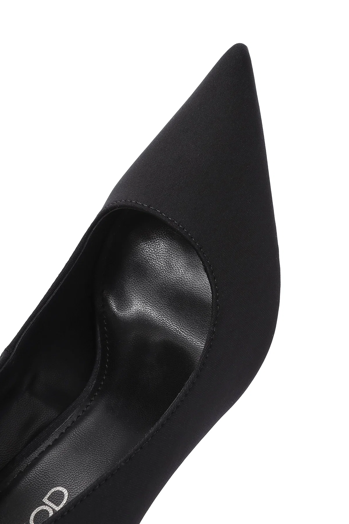 Kadın Siyah Bilekten Bağlamalı İnce Topuklu Stiletto - Image 9