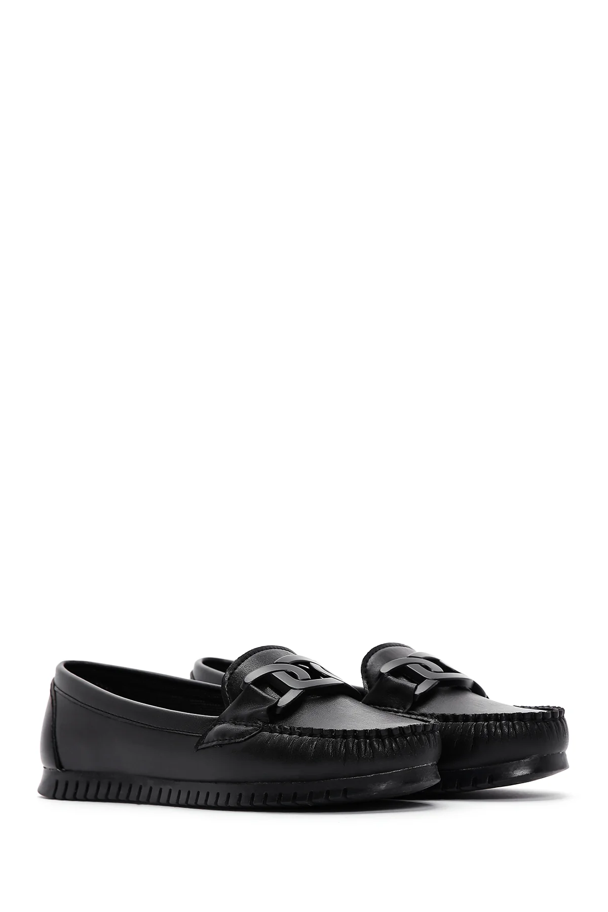 Kadın Siyah Casual Loafer - Image 2