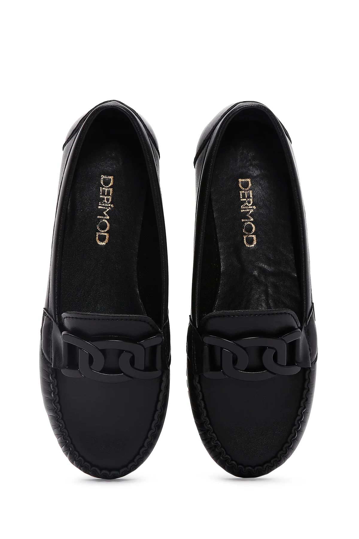 Kadın Siyah Casual Loafer - Image 4