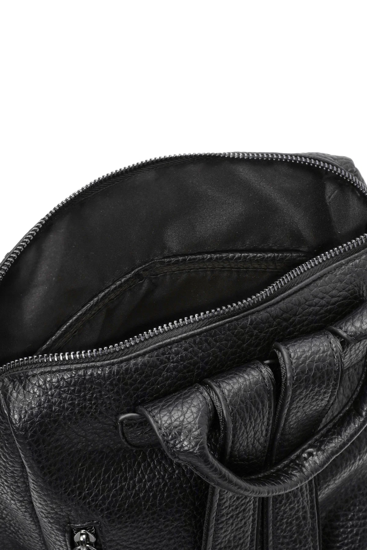 Kadın Siyah Casual Sırt Çantası - Image 6