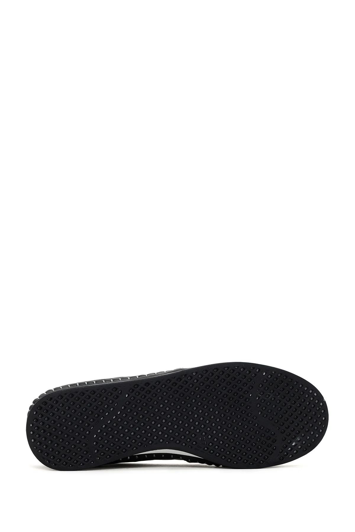 Kadın Siyah Deri Comfort Loafer - Image 4
