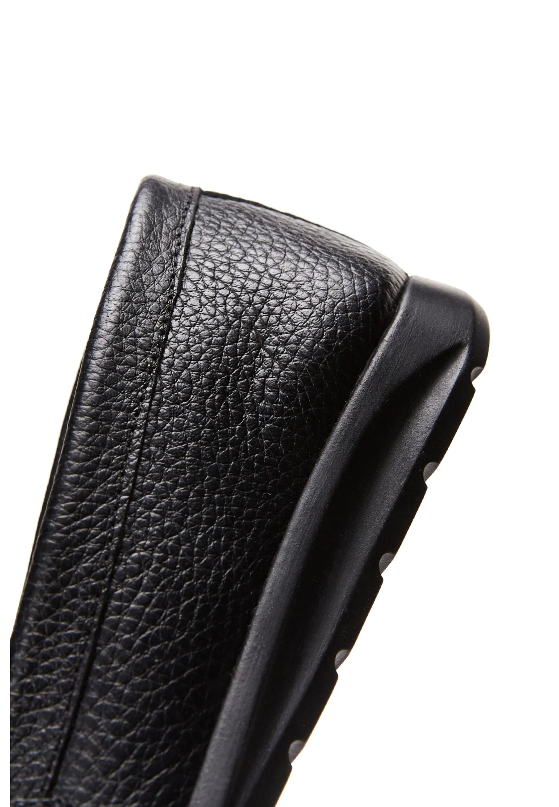 Kadın Siyah Deri Comfort Loafer - Image 7