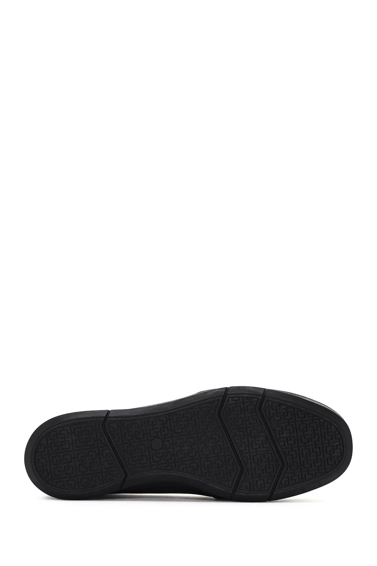 Kadın Siyah Deri Comfort Loafer - Image 4